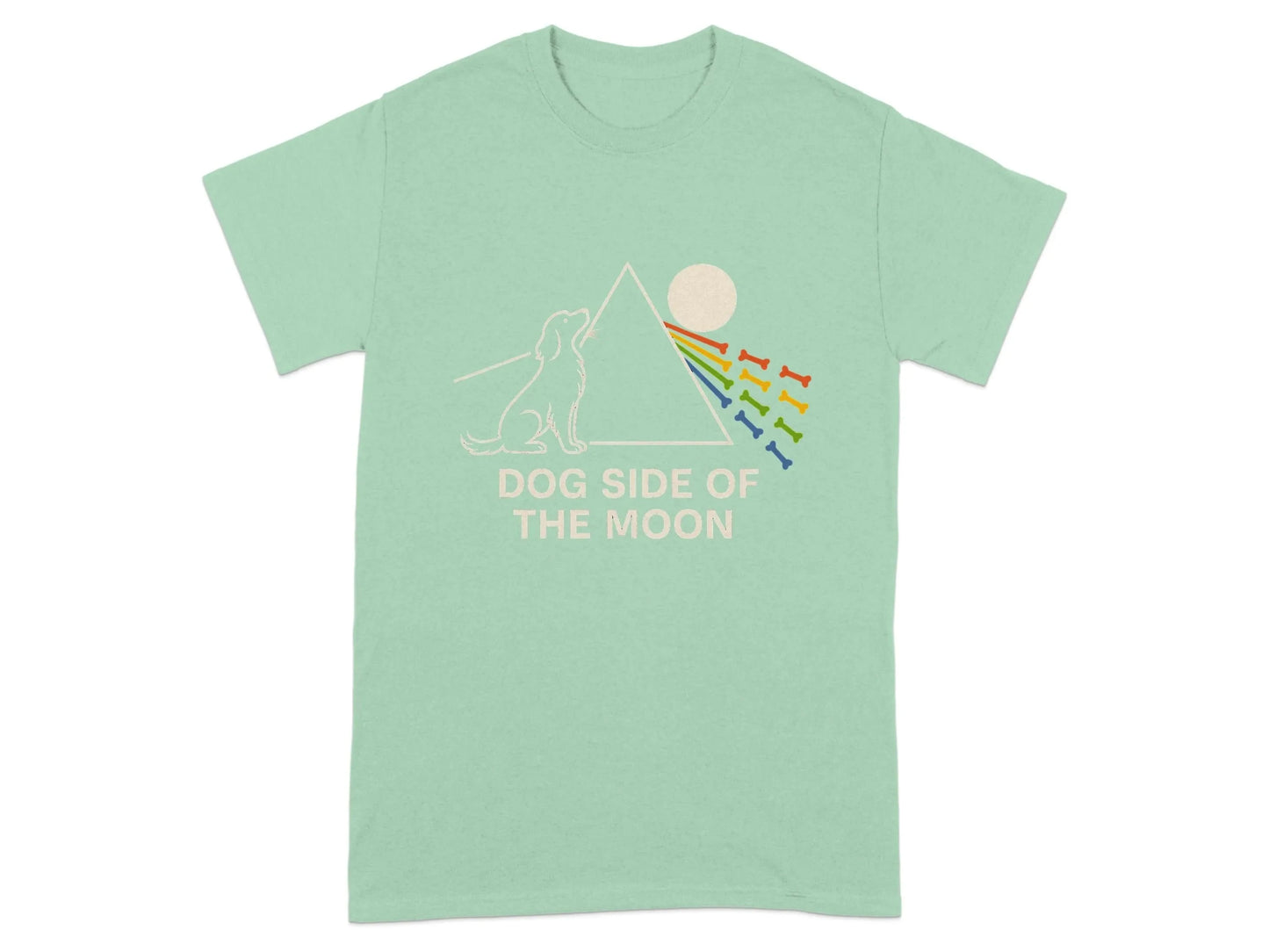 Dog Side of the Moon T-Shirts T-shirt
