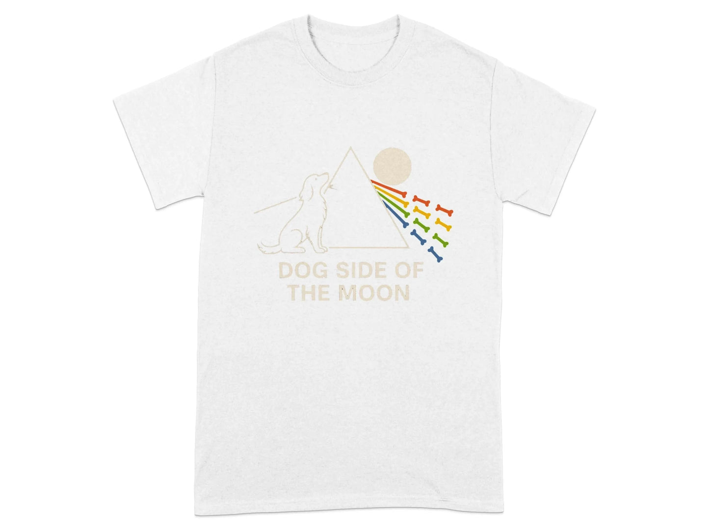 Dog Side of the Moon T-Shirts T-shirt