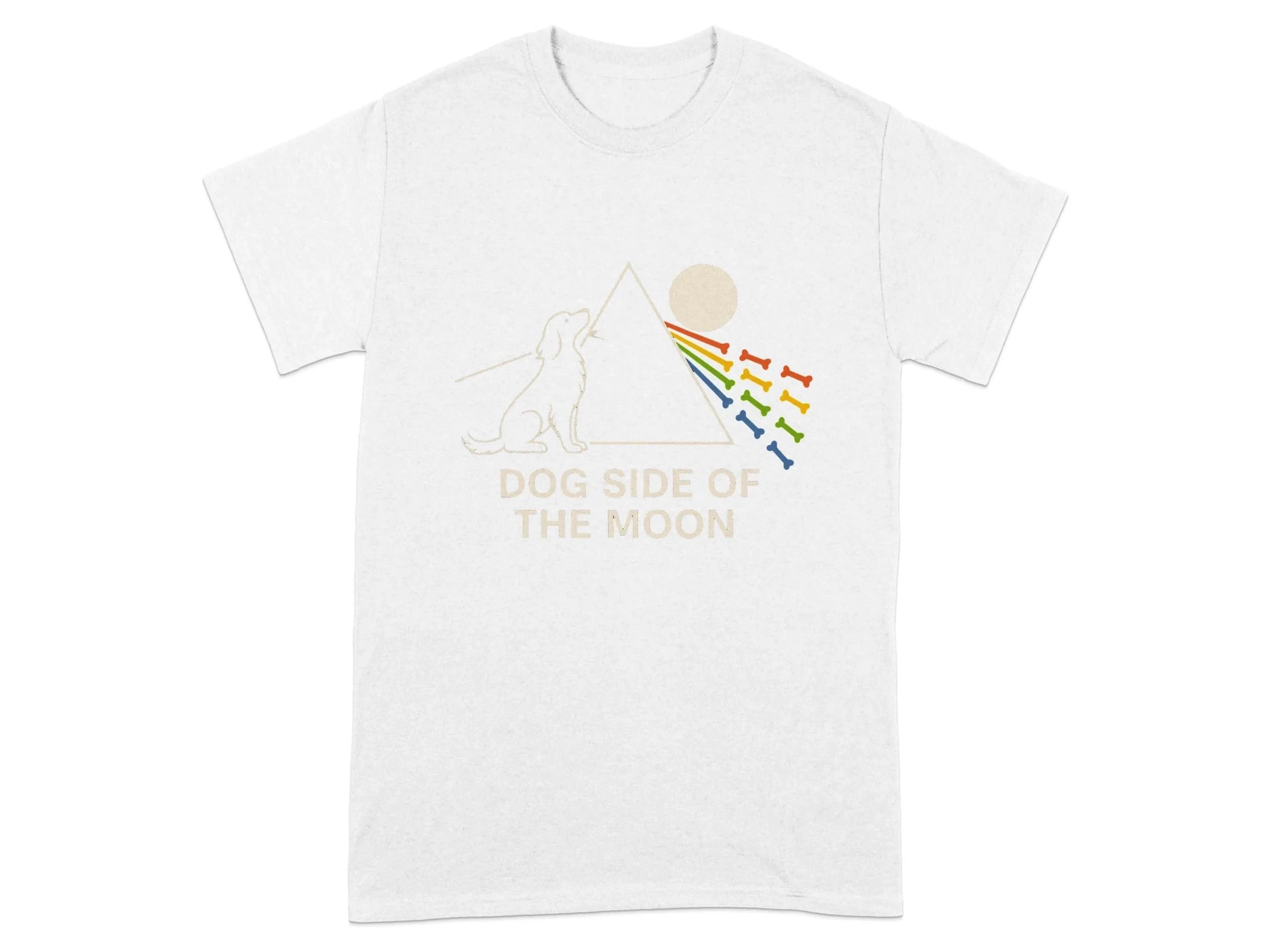 Dog Side of the Moon T-Shirts T-shirt