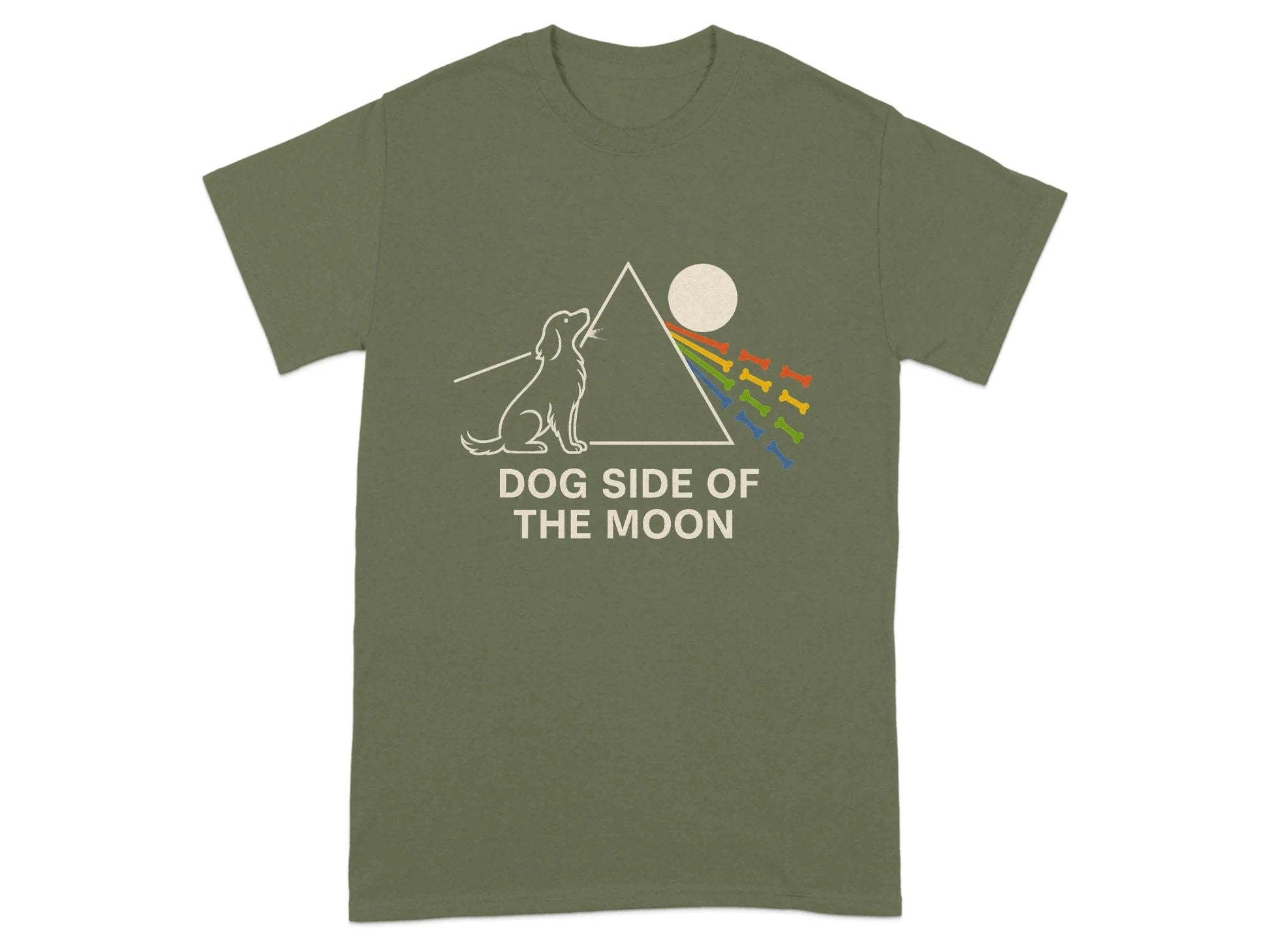 Dog Side of the Moon T-Shirts T-shirt