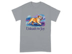 Dog Unleash The Joy Bulldog T-Shirts T-shirt