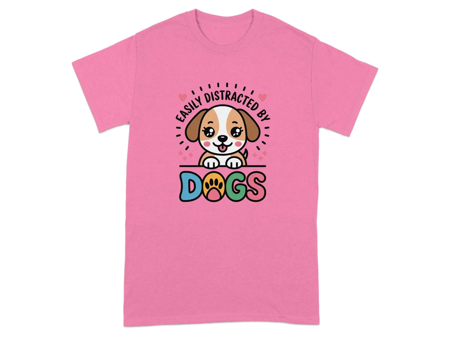 Easily Distracted by Dogs Cute T-Shirts Azalea T-shirt