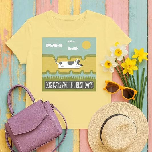 Enjoy the Sunniest Days with Dog Days T-Shirts Daisy T-shirt