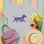 Free Spirit Dachshund T-Shirts Gravel T-shirt