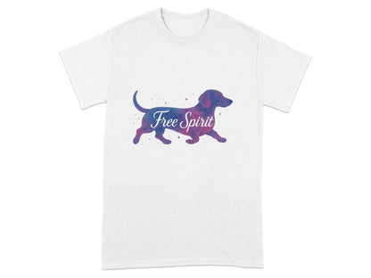 Free Spirit Dachshund T-Shirts T-shirt