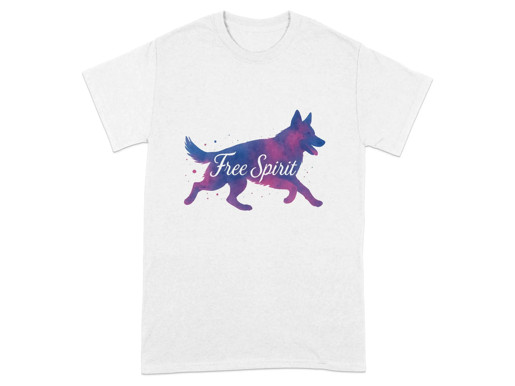 Free Spirit German Shepherd T-Shirts T-shirt