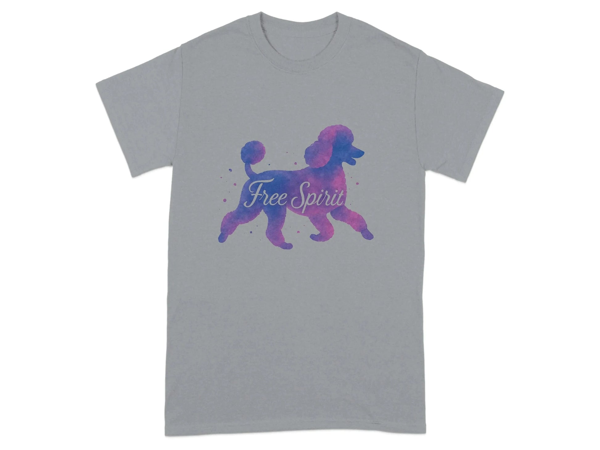 Free Spirit Poodle Animal T-Shirts T-shirt