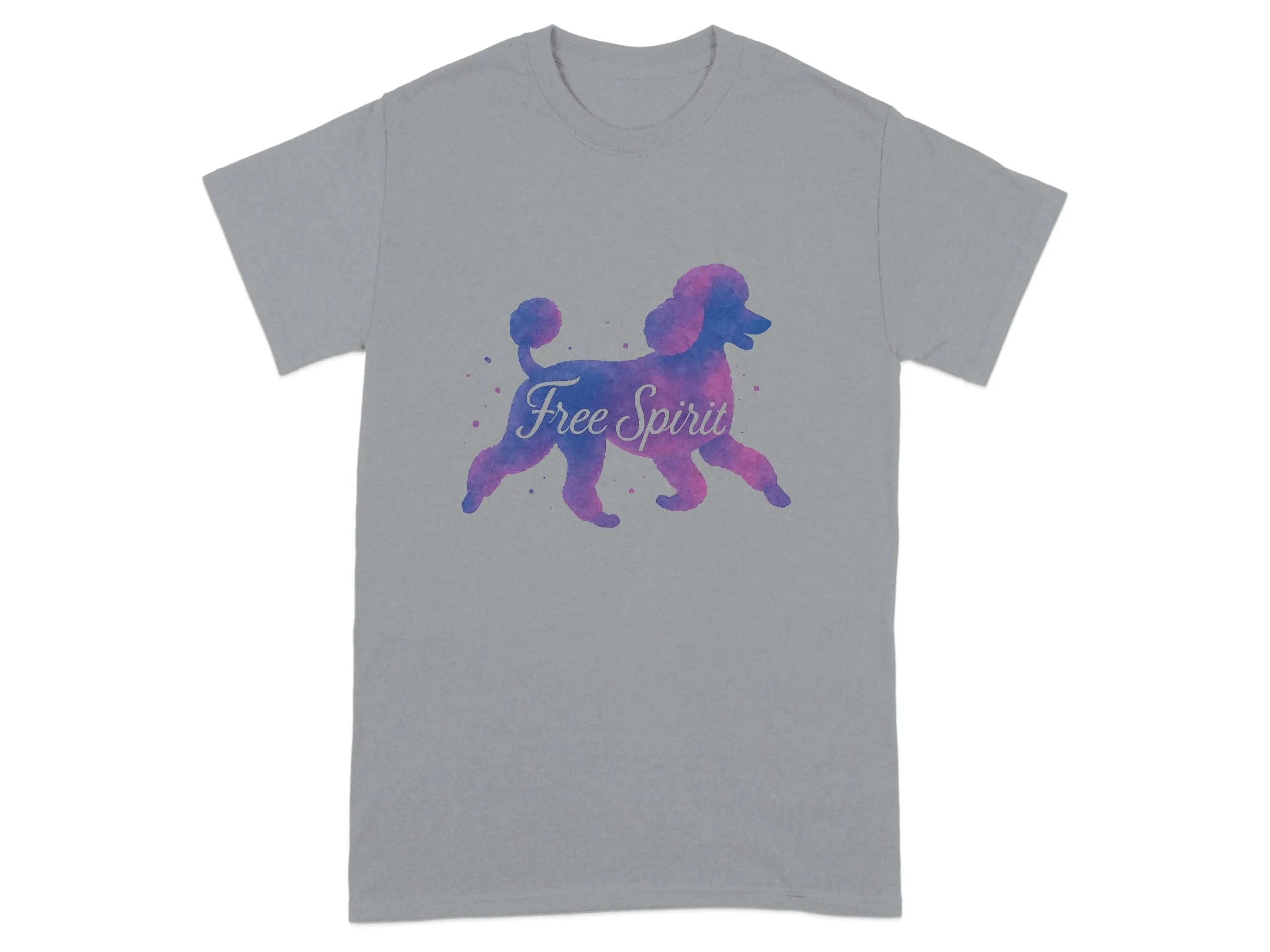 Free Spirit Poodle Animal T-Shirts T-shirt