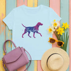 Free Spirit Vizsla Silhouette T-Shirts Sky T-shirt