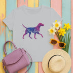 Free Spirit Vizsla Silhouette T-Shirts Gravel T-shirt