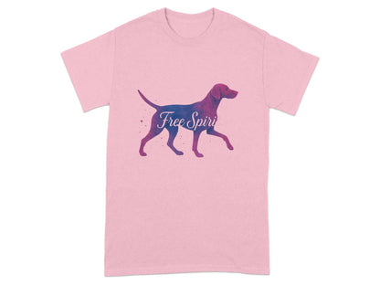 Free Spirit Vizsla Silhouette T-Shirts T-shirt