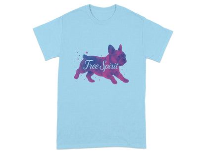 French Bulldog Free Spirit T-Shirts T-shirt