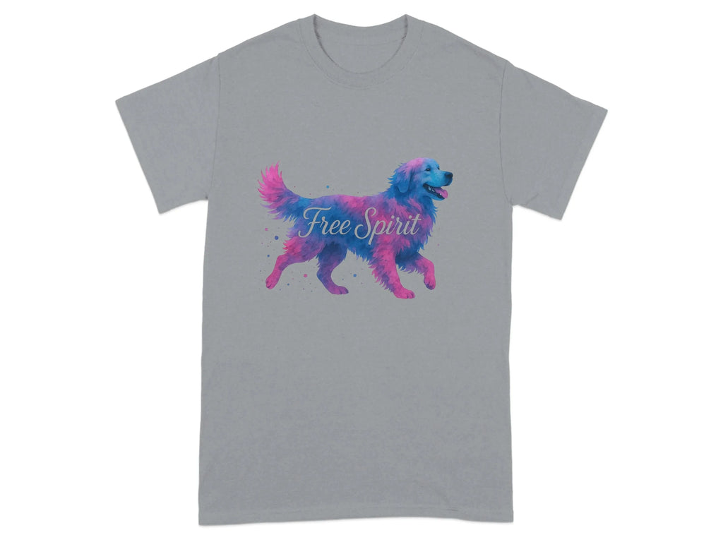 Golden Retriever Free Spirit T-Shirts T-shirt