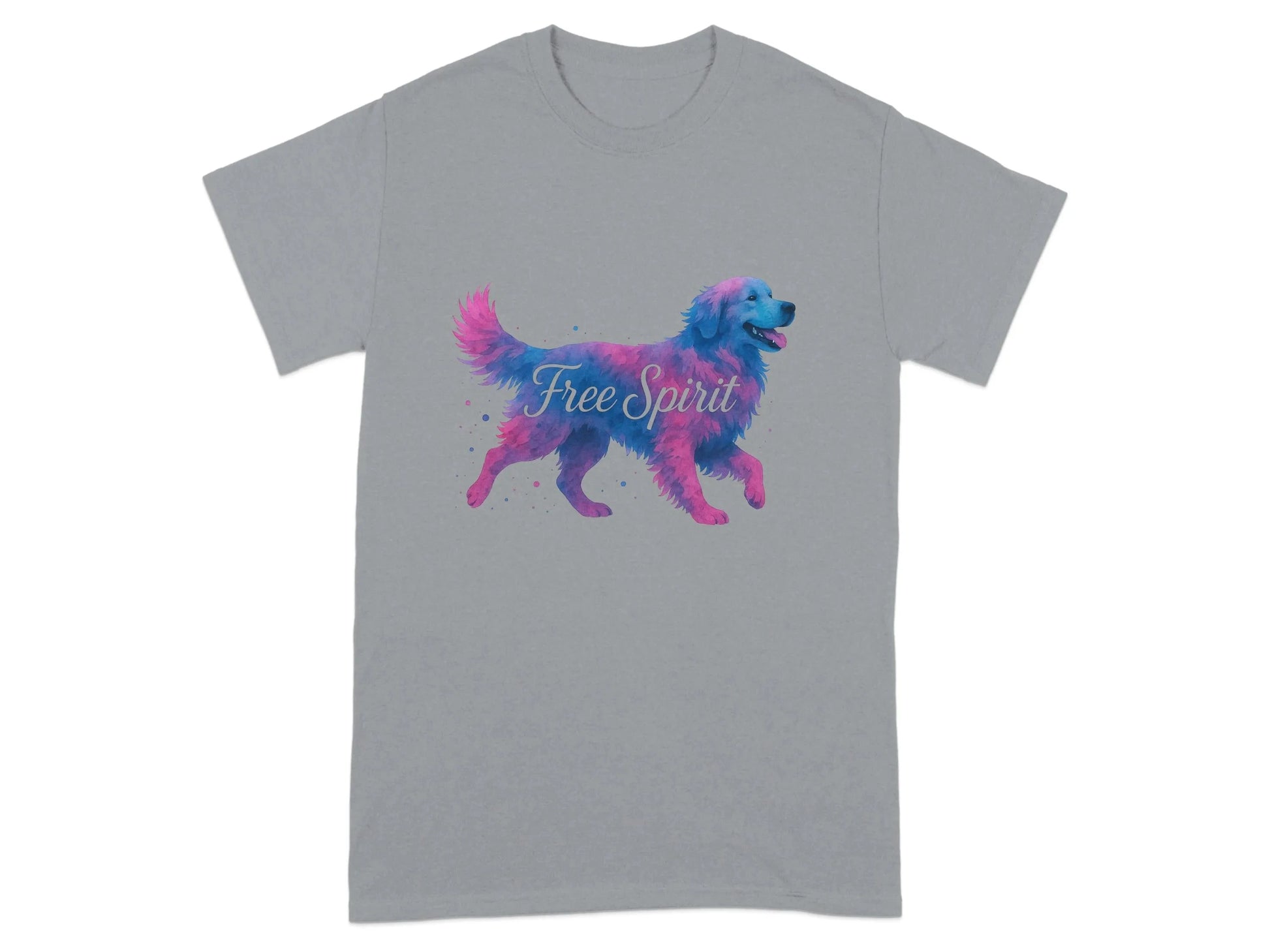 Golden Retriever Free Spirit T-Shirts T-shirt