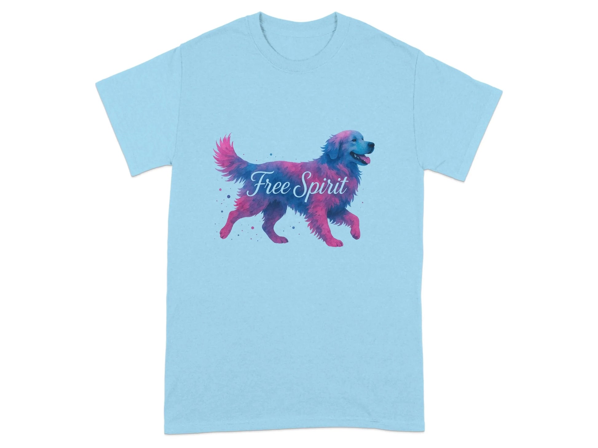Golden Retriever Free Spirit T-Shirts T-shirt