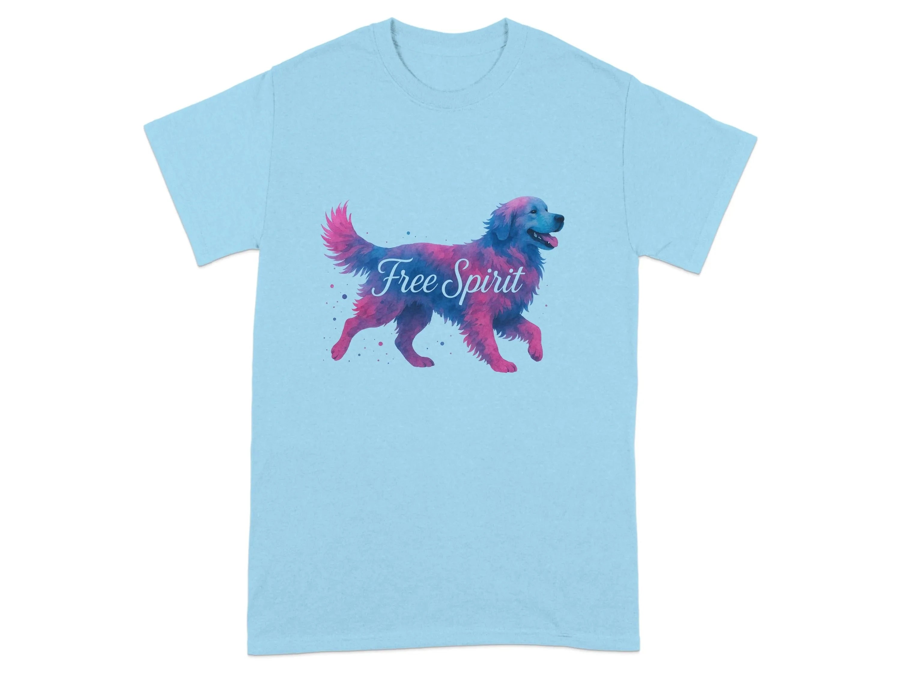 Golden Retriever Free Spirit T-Shirts T-shirt