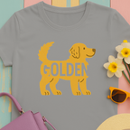 Playful Golden Retriever T-shirt