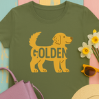 Playful Golden Retriever T-shirt