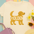 Playful Golden Retriever T-shirt
