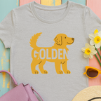 Playful Golden Retriever T-shirt