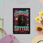 Gordon Setter Top Dog Retro Design T-Shirts Gravel T-shirt