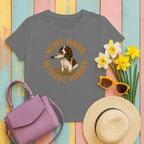 Hunt Hard Retrieve Harder Dog Duck Design T-Shirts Black T-shirt