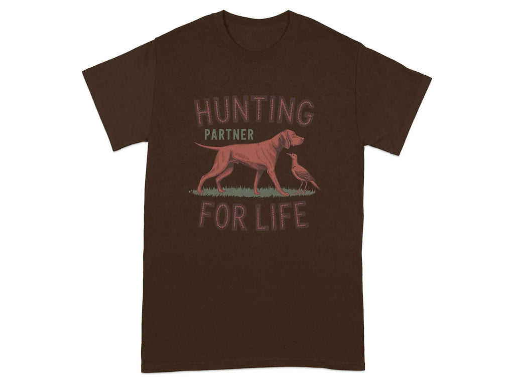 Hunting Partner For Life Vizsla T-Shirts Russet T-shirt