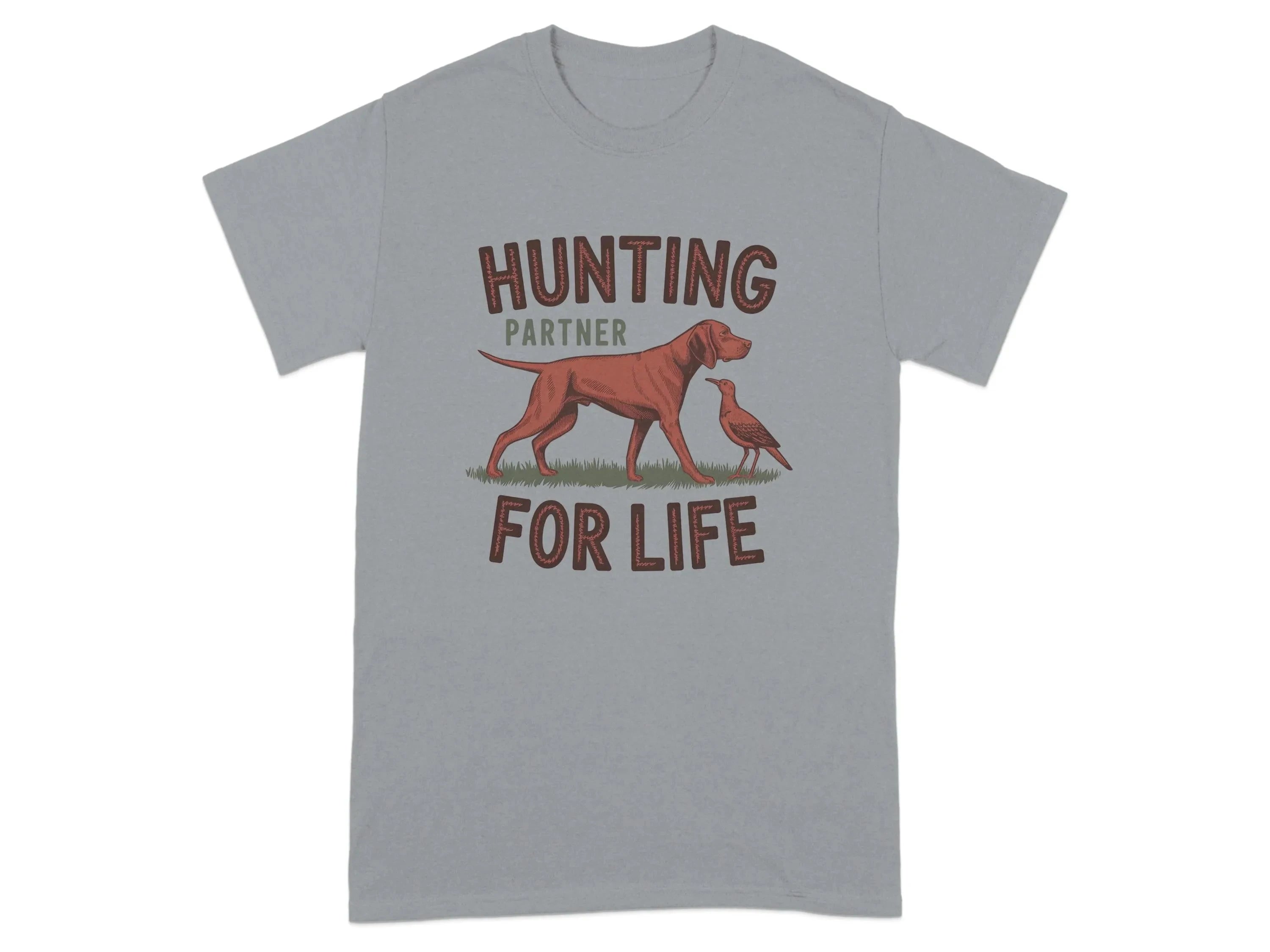 Hunting Partner For Life Vizsla T-Shirts Gravel T-shirt