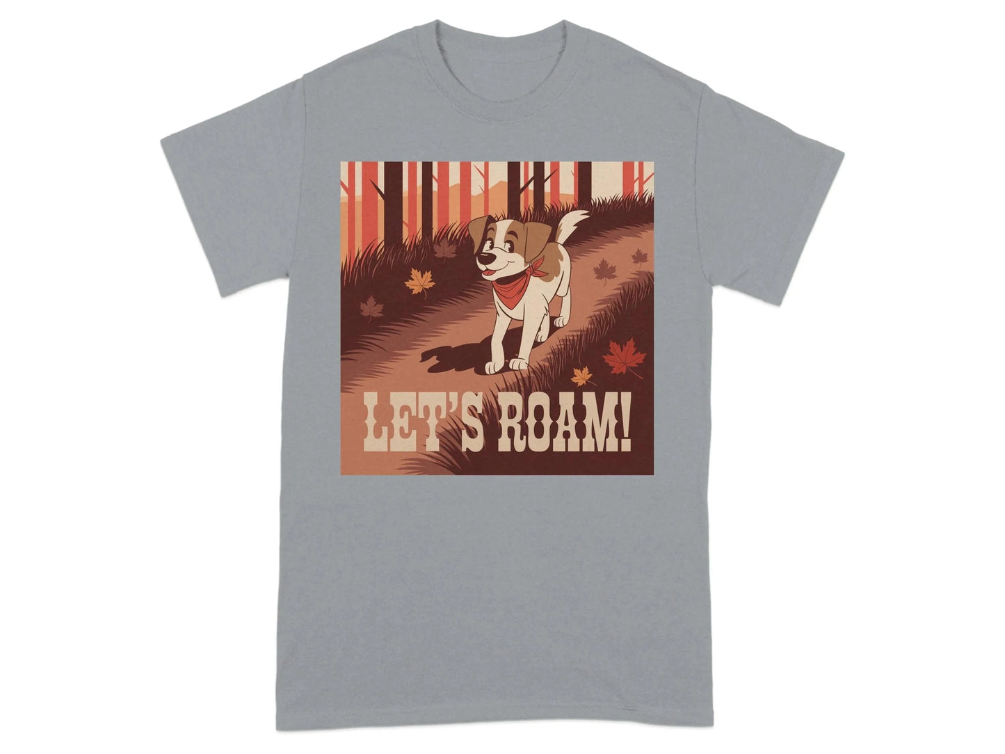 Let's Roam T-Shirts Gravel T-shirt