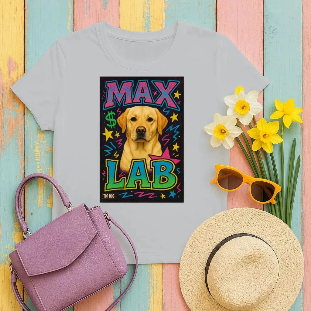 Max Labrador Top Dog T-Shirts Gravel T-shirt