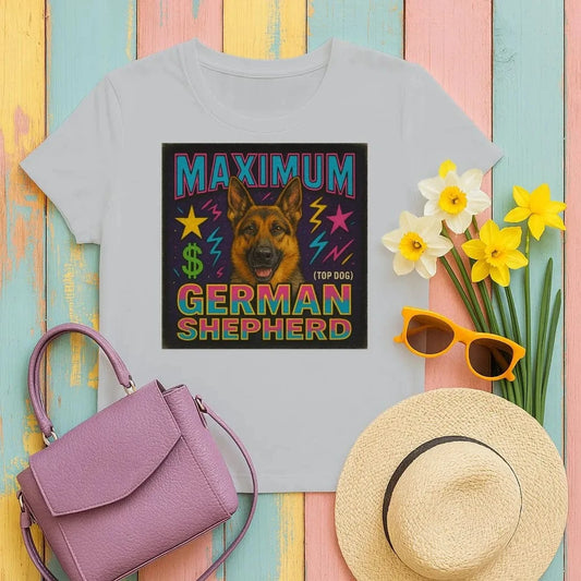 Maximum German Shepherd T-Shirts Gravel T-shirt