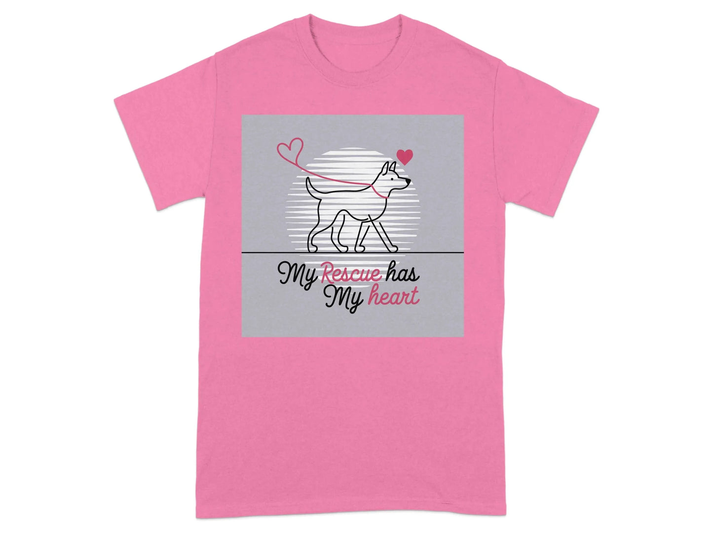 My Rescue Has my Heart T-Shirts Azalea T-shirt