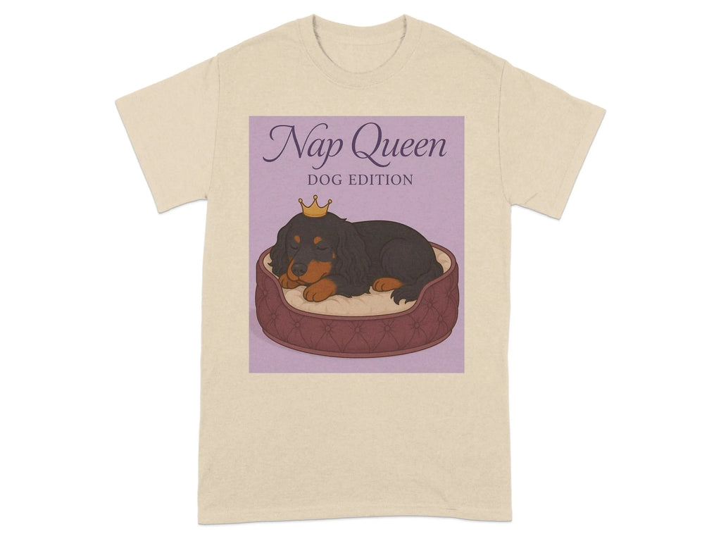 Nap Queen Dog Edition Gordon Setter T-Shirts T-shirt