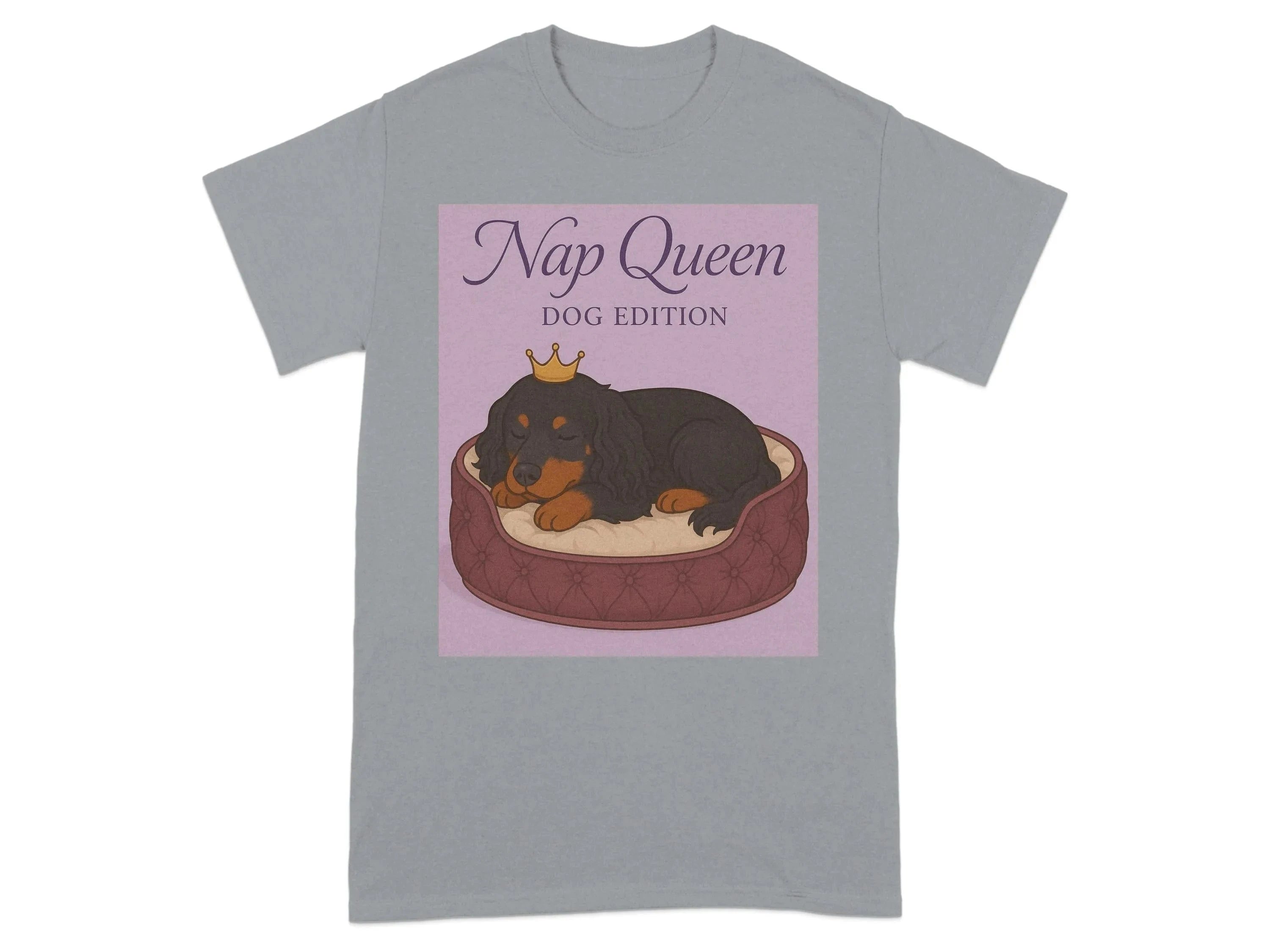 Nap Queen Dog Edition Gordon Setter T-Shirts T-shirt
