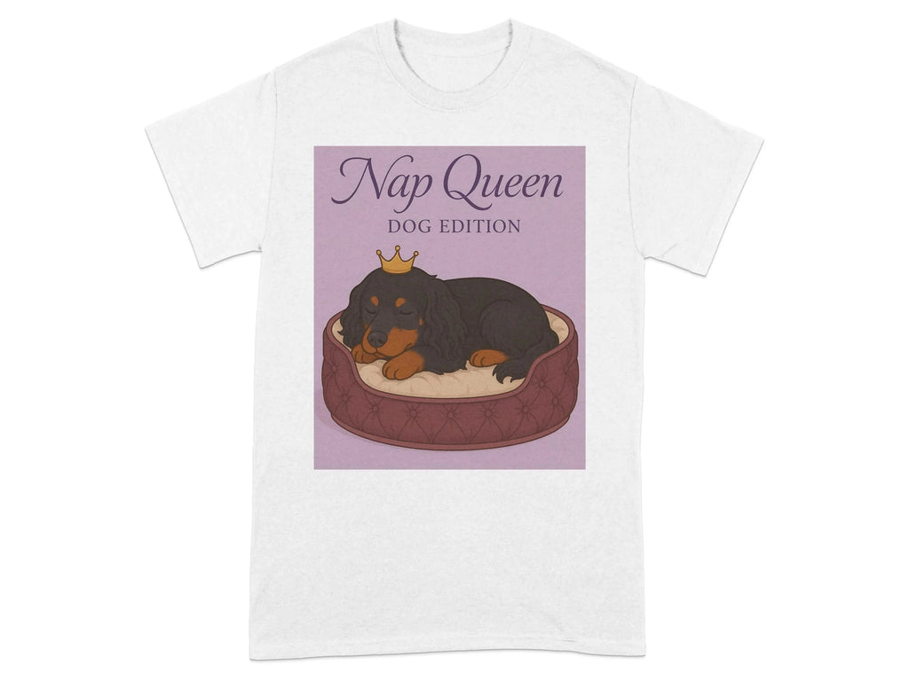 Nap Queen Dog Edition Gordon Setter T-Shirts T-shirt
