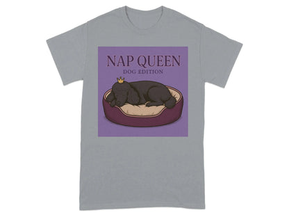 Nap Queen Dog Edition Poodle T-Shirts T-shirt