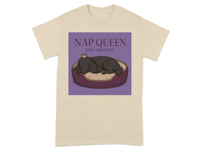 Nap Queen Dog Edition Poodle T-Shirts T-shirt
