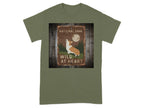 National Park Wild At Heart Dog Lovers Vintage T-Shirts Military Green T-shirt