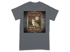 National Park Wild At Heart Dog Lovers Vintage T-Shirts Charcoal T-shirt
