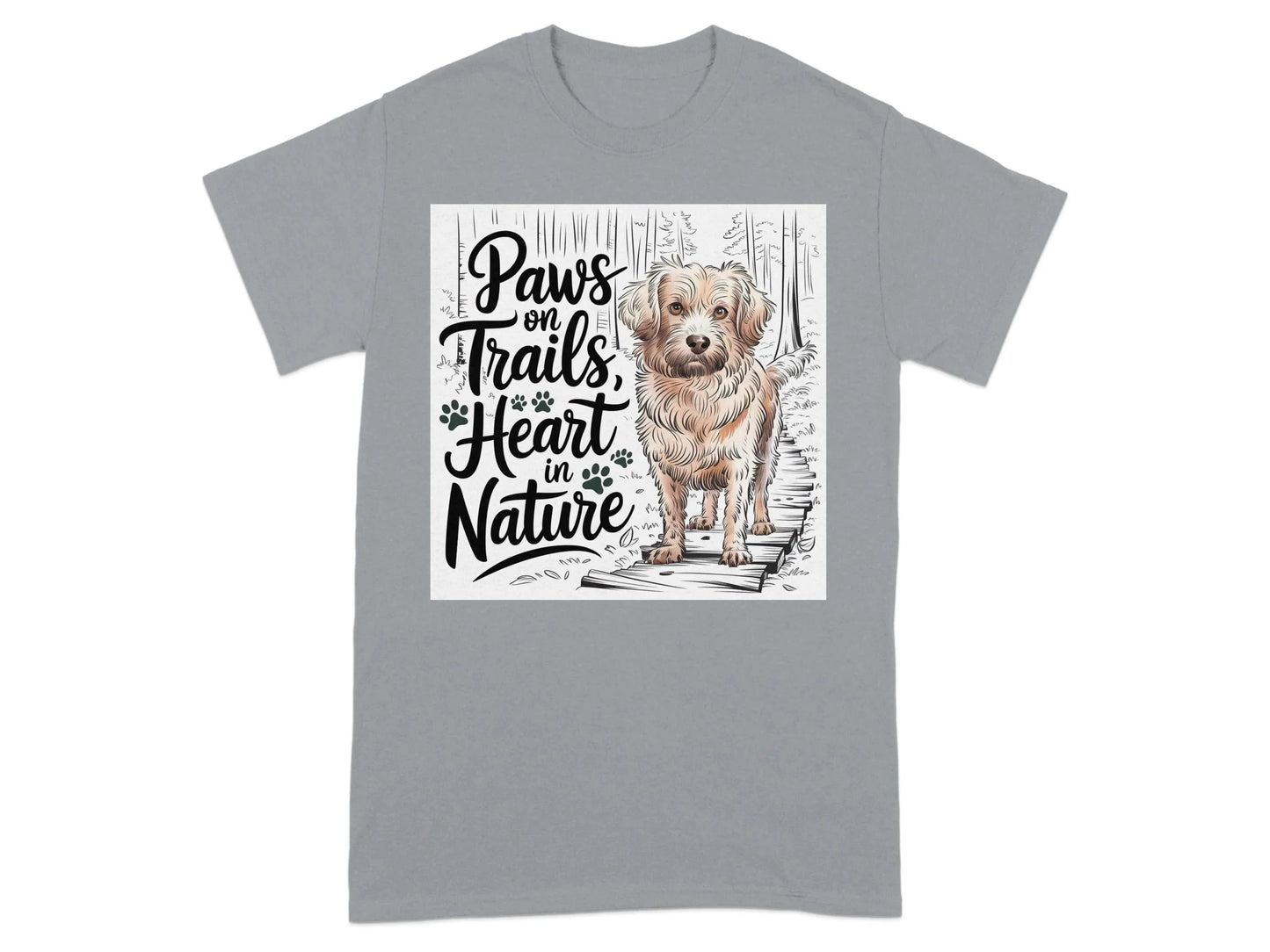 Nature Inspired Dog Lover T-Shirts Gravel T-shirt