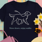 Slow Down Golden Retriever T-Shirt