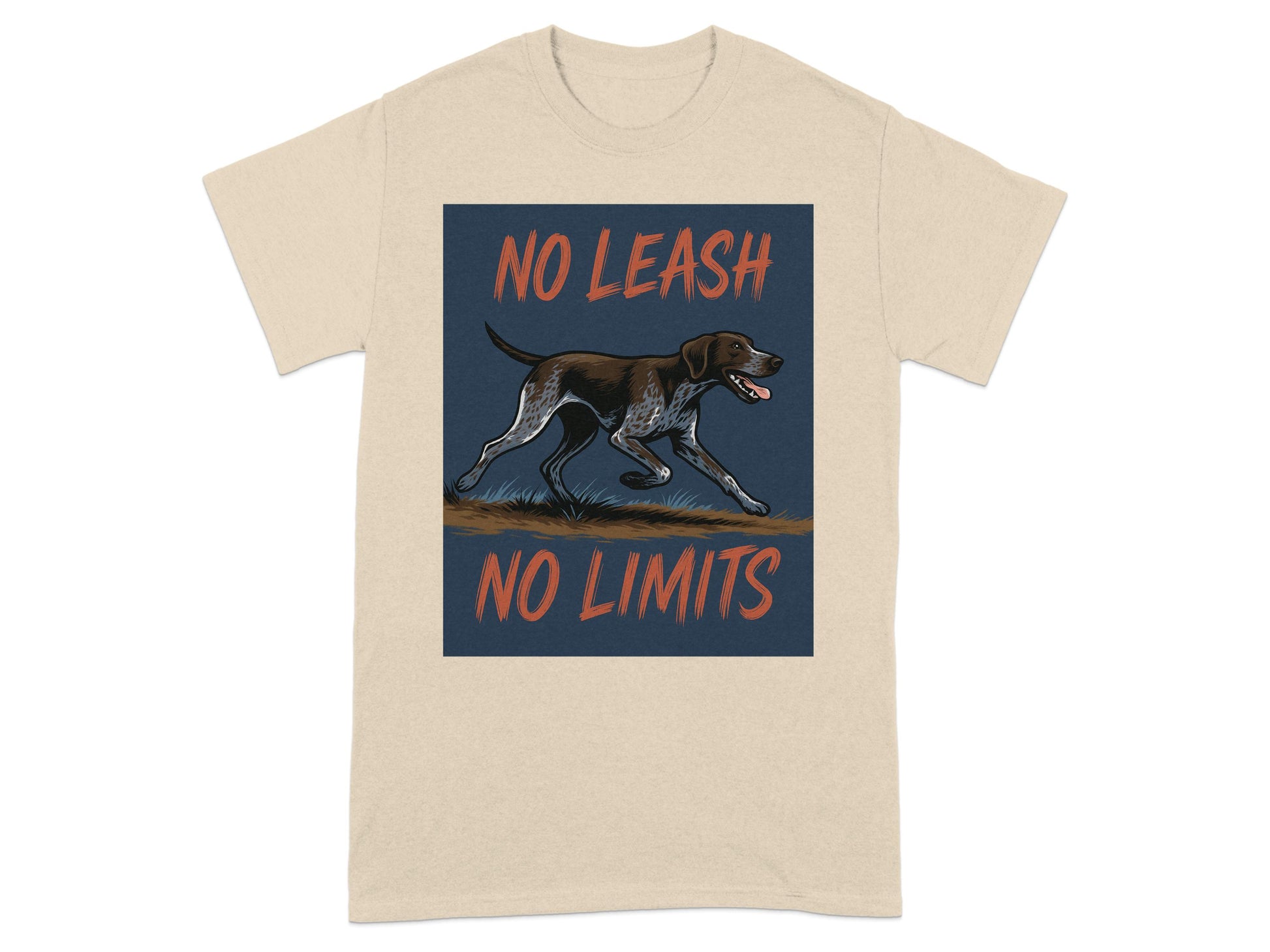 No Leash No Limits German Shorthaired Pointer T-Shirts