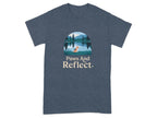 Paws and Reflect Beagle T-Shirts Heather Navy T-shirt