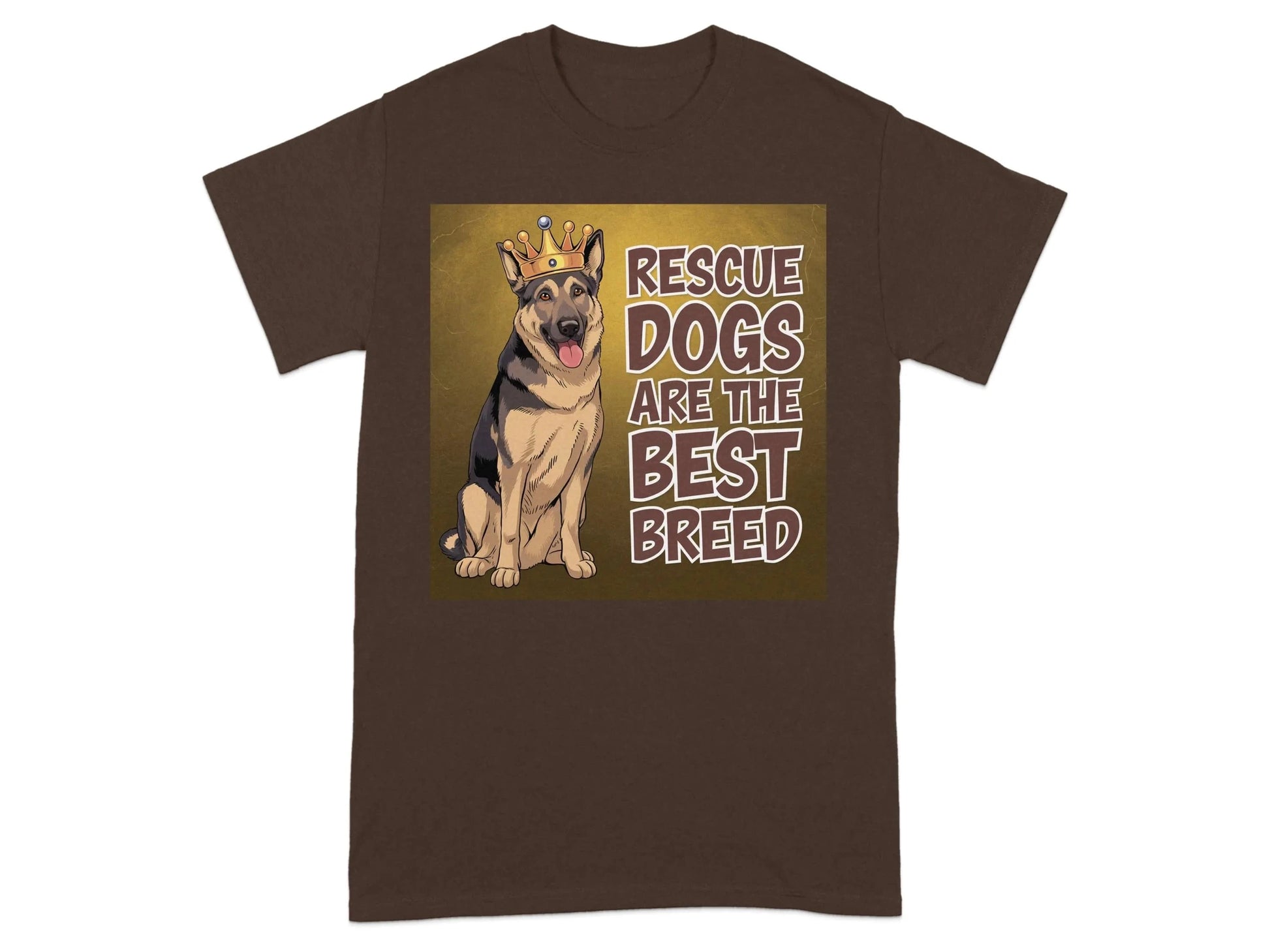 Rescue Dogs Are The Best Breed T-Shirts T-shirt
