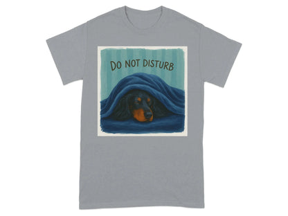 Sleeping Gordon Setter under Blanket T-Shirts T-shirt