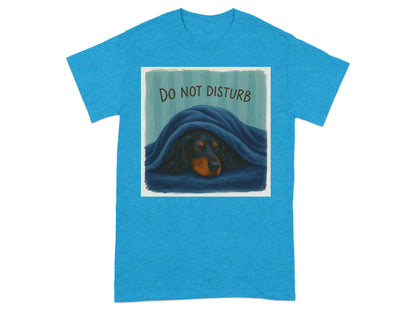 Sleeping Gordon Setter under Blanket T-Shirts T-shirt