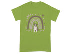 Stylish Pitt Bull and Rainbow Print T-Shirts Kiwi T-shirt