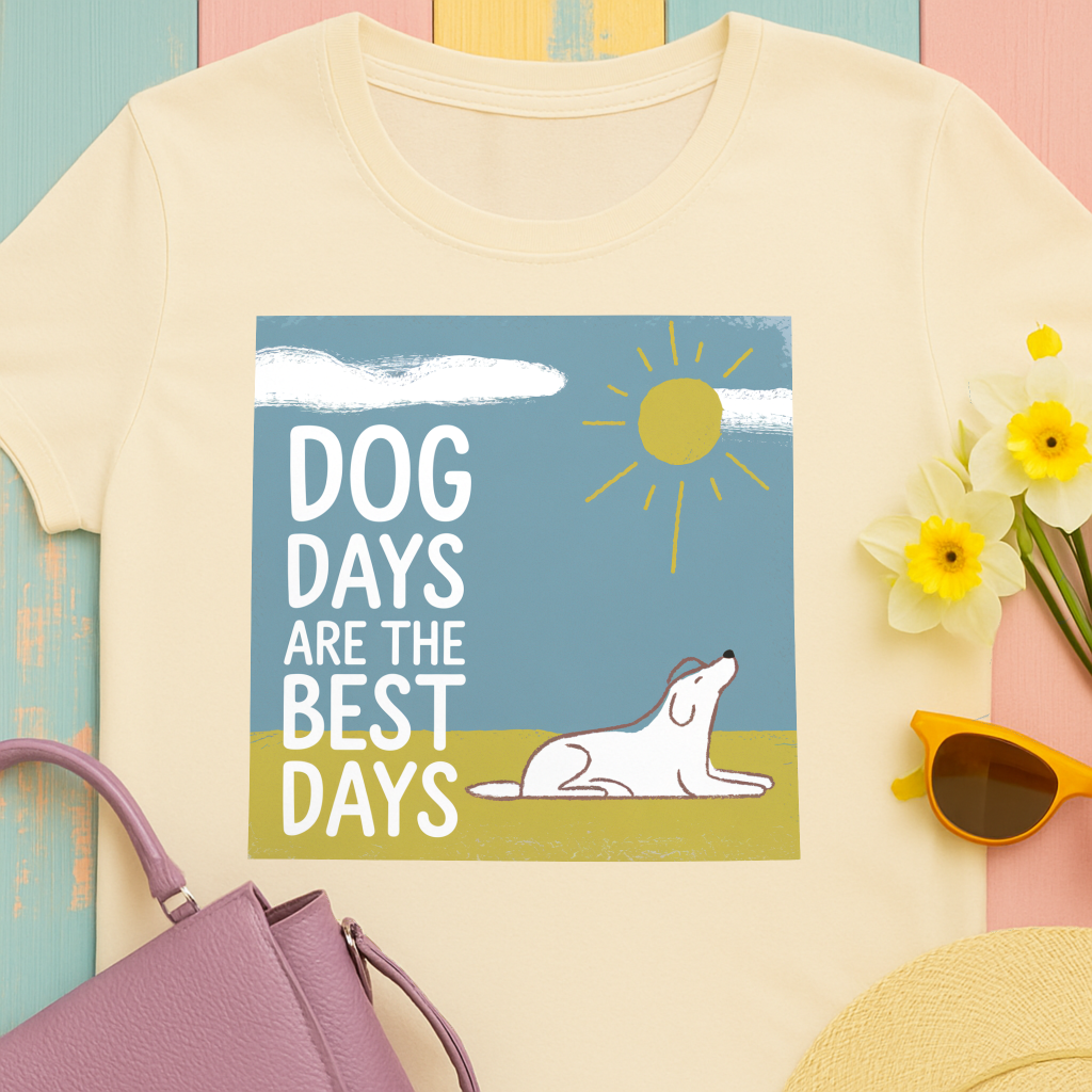 Dog Days Are the Best Days Tee