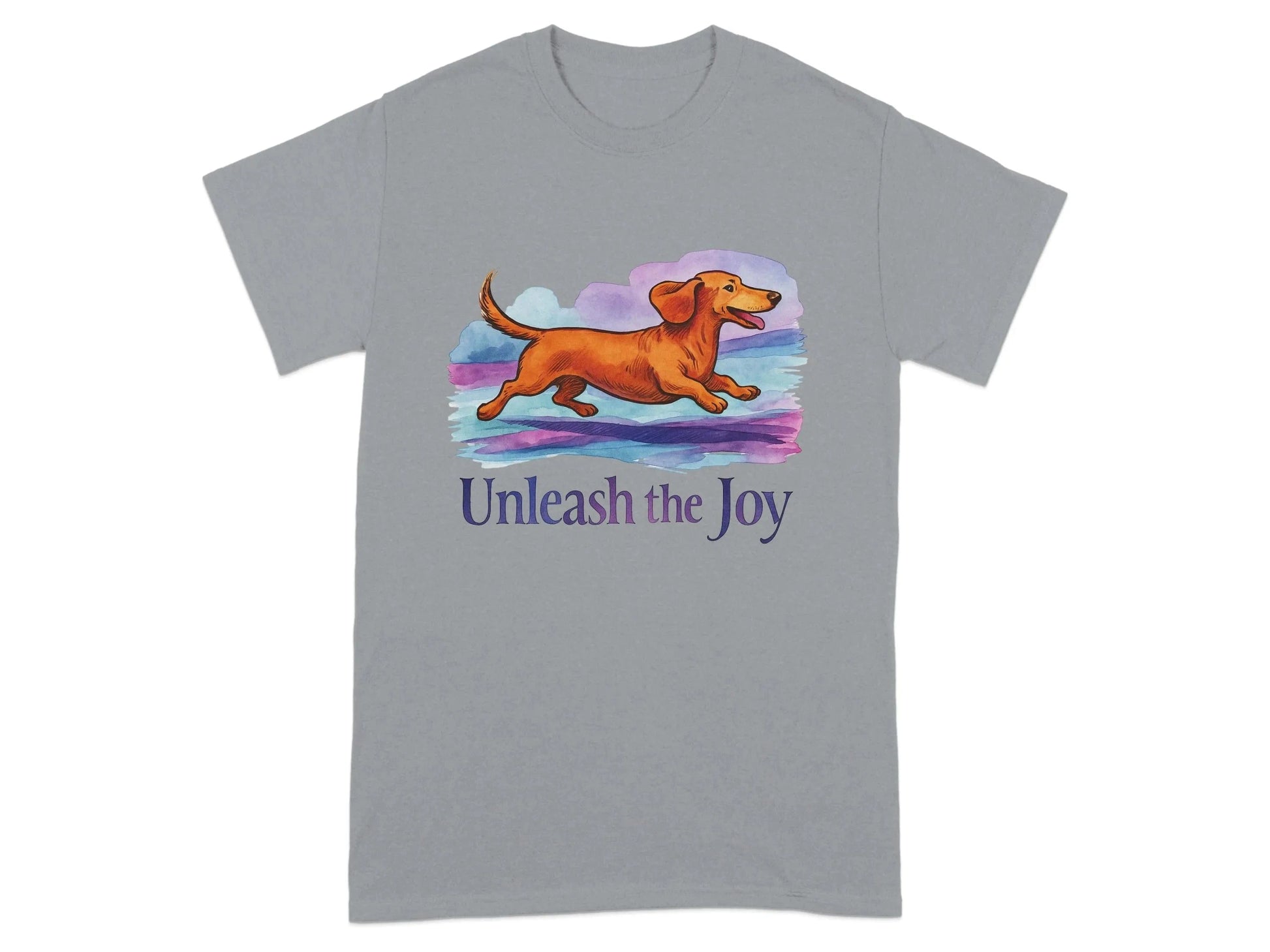 Unleash The Joy Dog Dachshund T-Shirts T-shirt