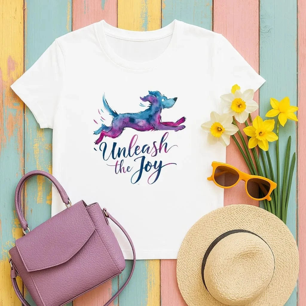 Unleash the Joy Dog T-Shirts T-shirt
